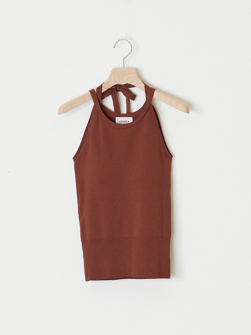 STRETCH COTTON TANK TOP