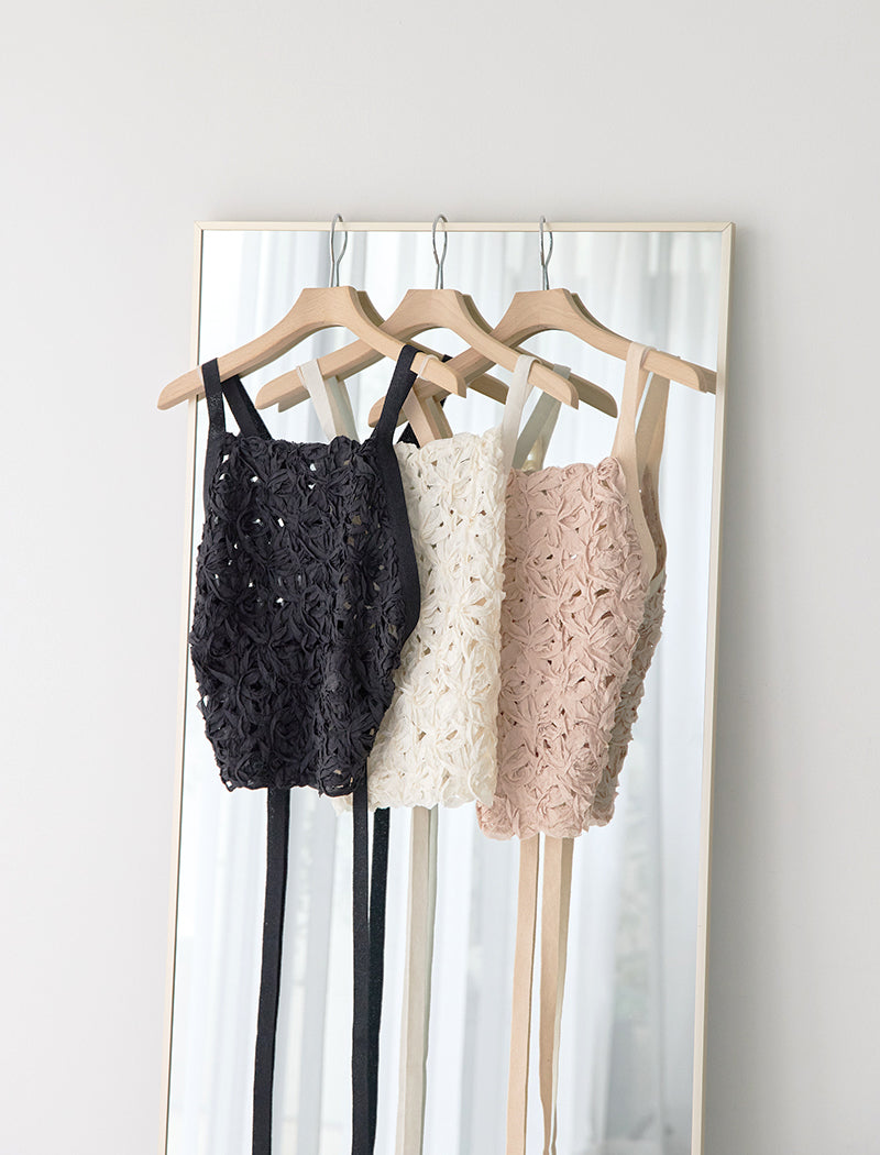 TAPE EMBROIDERY APRON