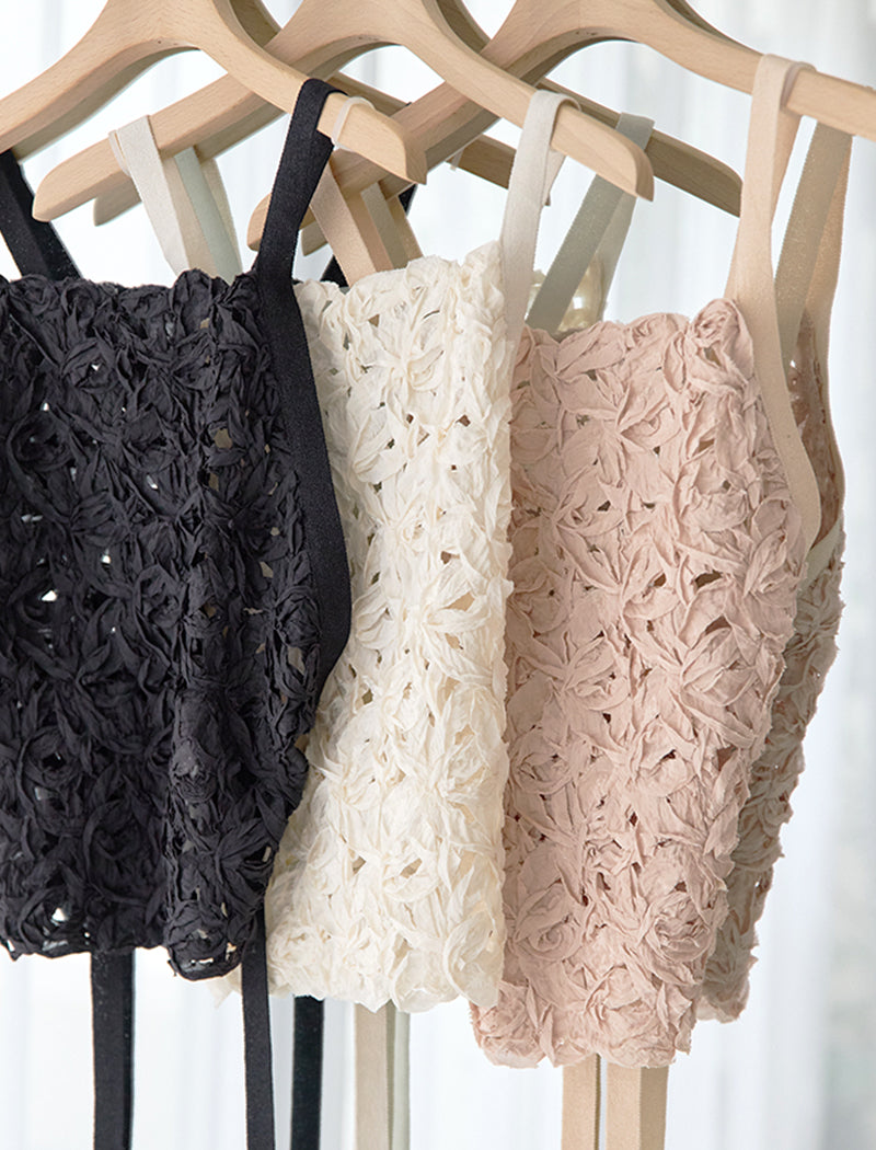 TAPE EMBROIDERY APRON