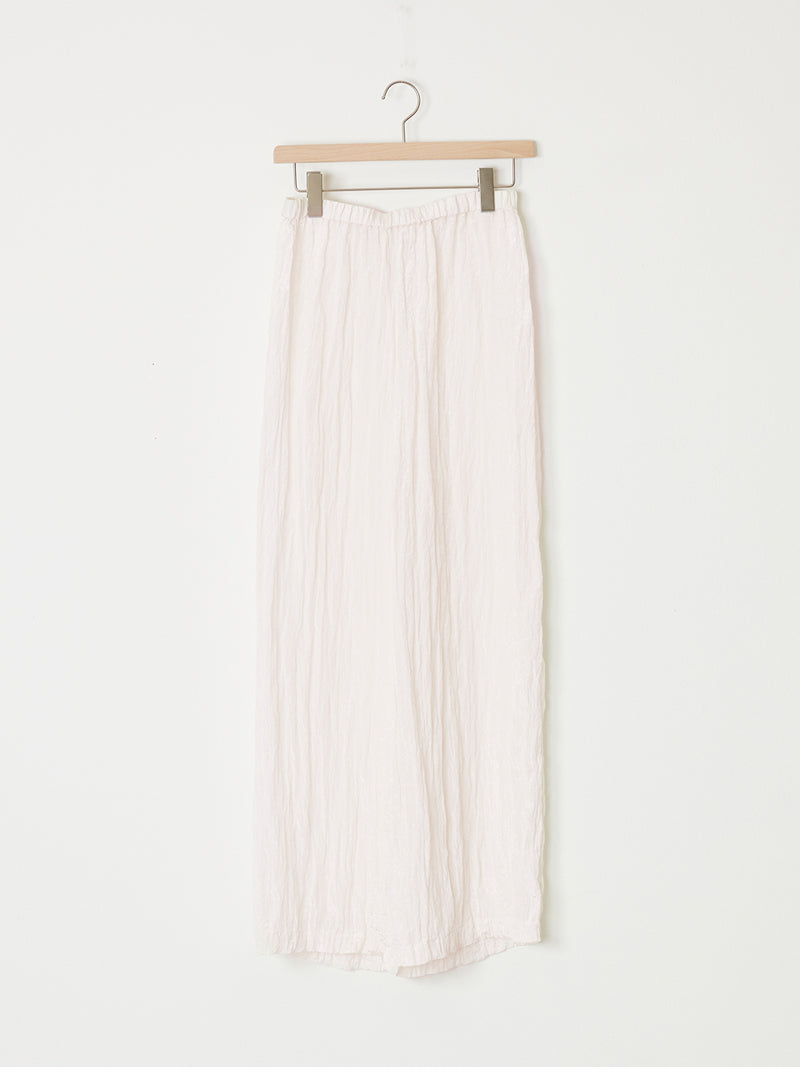 TAPE EMBROIDERY TWO-PIECE TROUSER SET