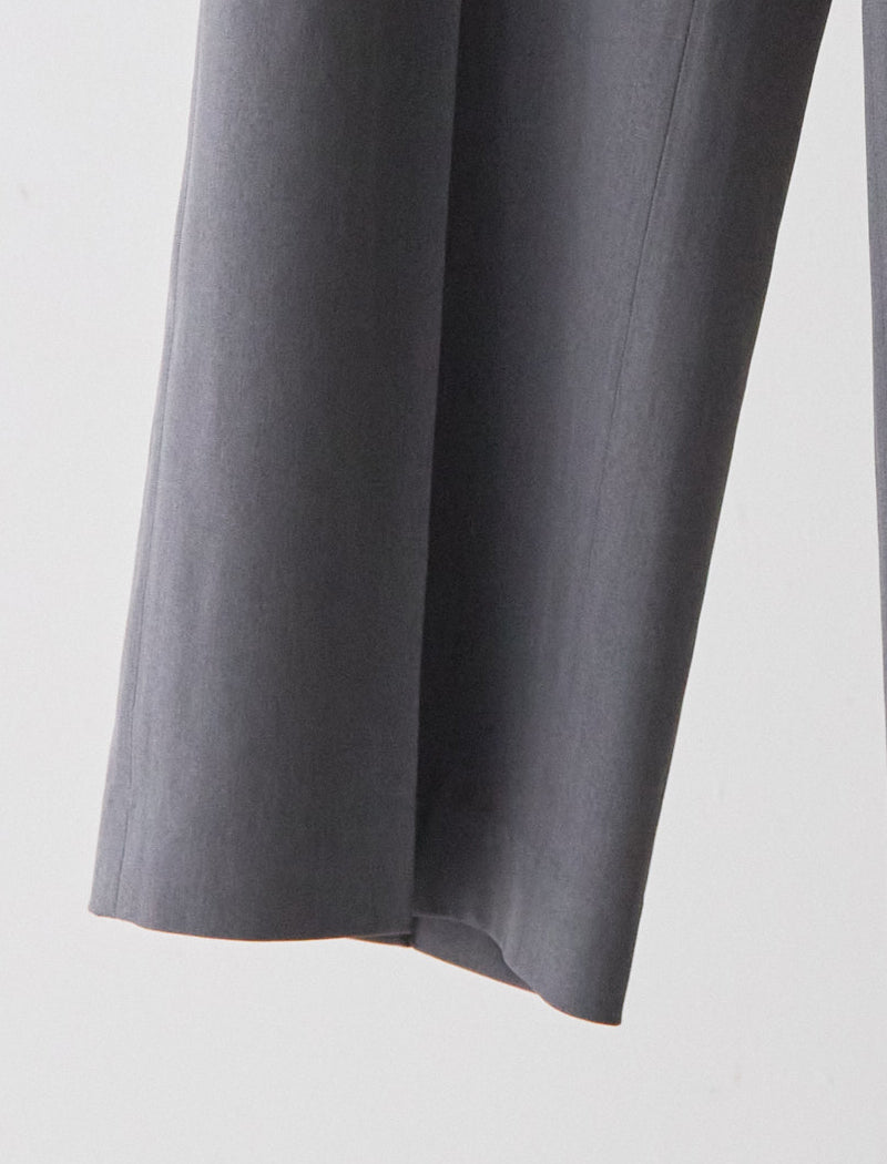 《ADAWAS/EZ》TWILL 2TUCK TROUSERS