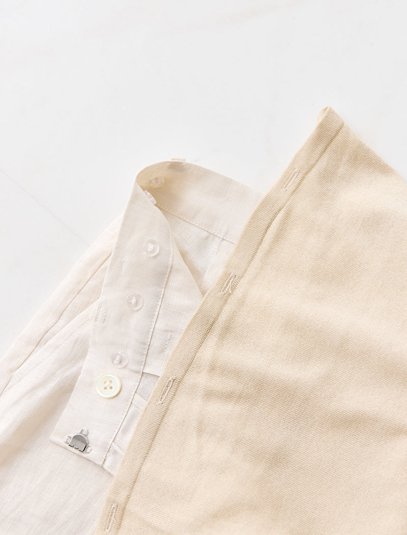 《ADAWAS/EZ》STALL SET LINEN TROUSERS