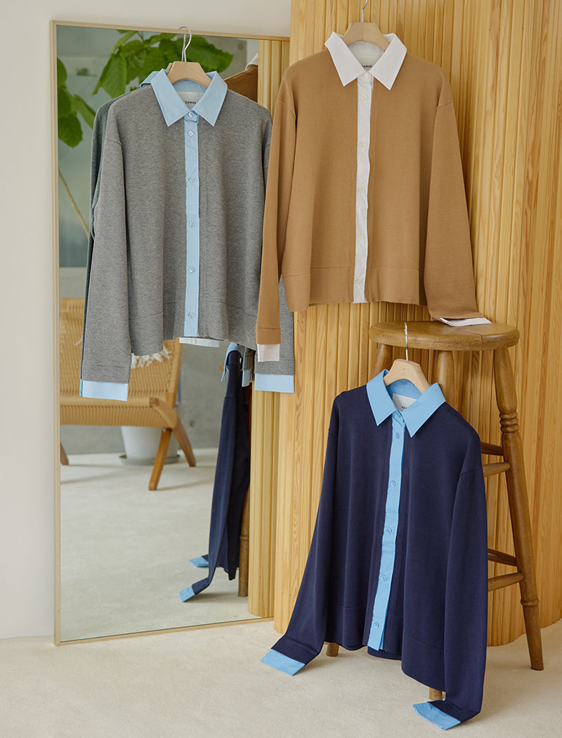 LAYERED-DETAIL SHIRT