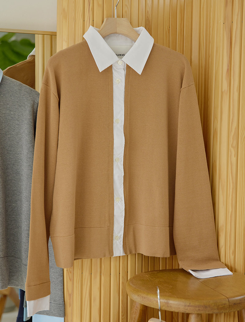 LAYERED-DETAIL SHIRT