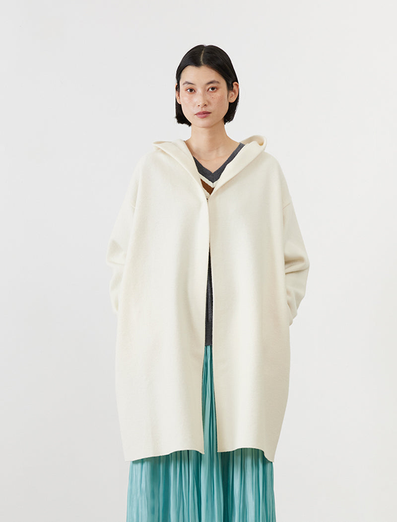 WOOL SILK BLENDED LIGHT CARDIGAN