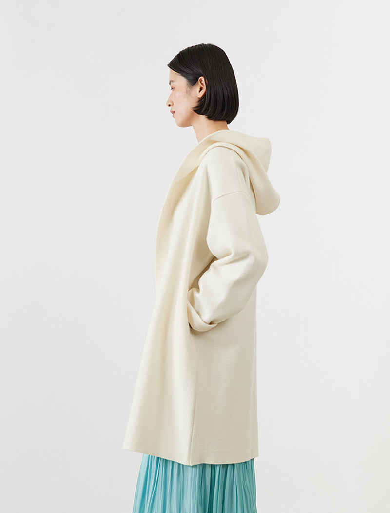 WOOL SILK BLENDED LIGHT CARDIGAN