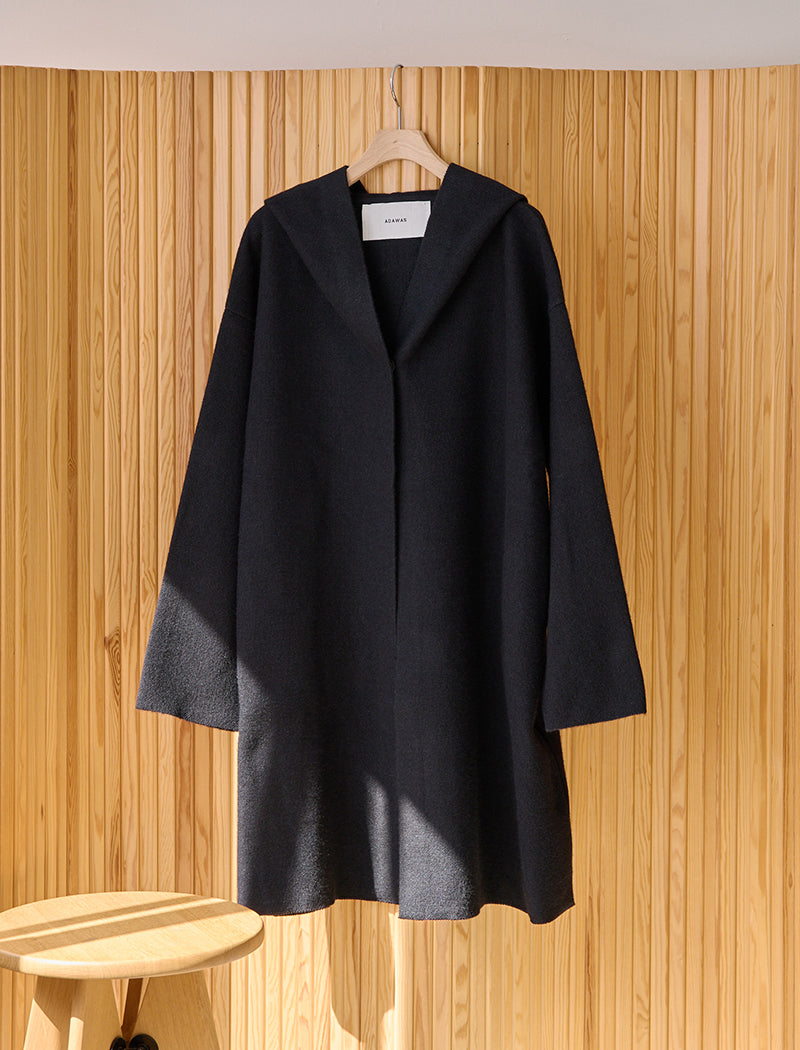 WOOL SILK BLENDED LIGHT CARDIGAN