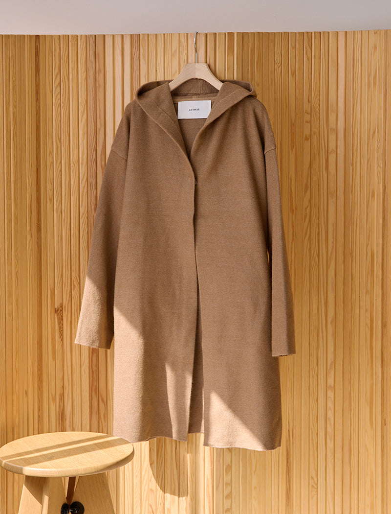 WOOL SILK BLENDED LIGHT CARDIGAN