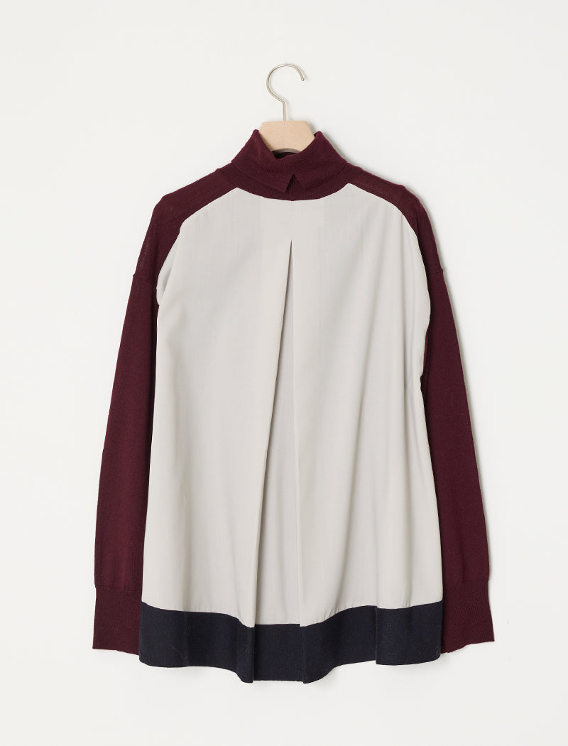 EXTRAFINE MERINO WOOL TURTLE-NECK