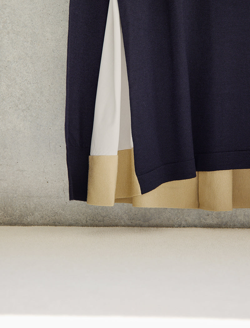 EXTRAFINE MERINO WOOL TURTLE-NECK