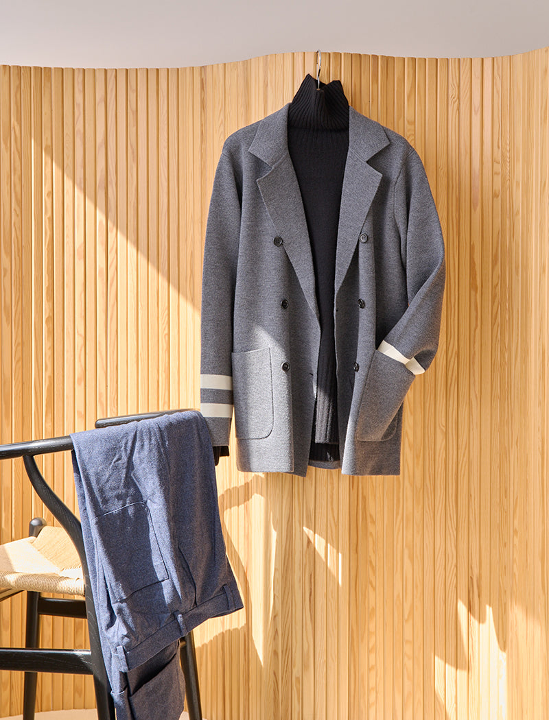 Extra Fine Merino Wool Blazer