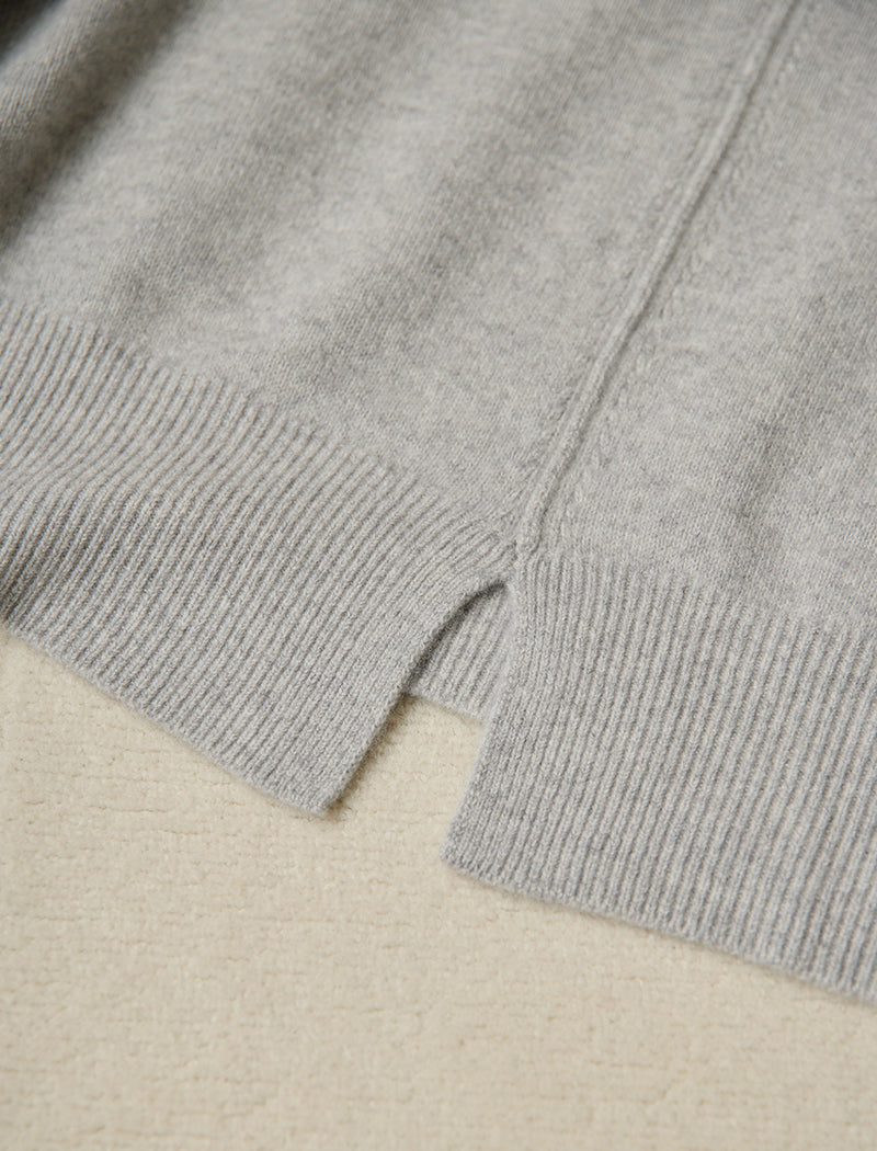 CASHMERE-BLEND V-NECK