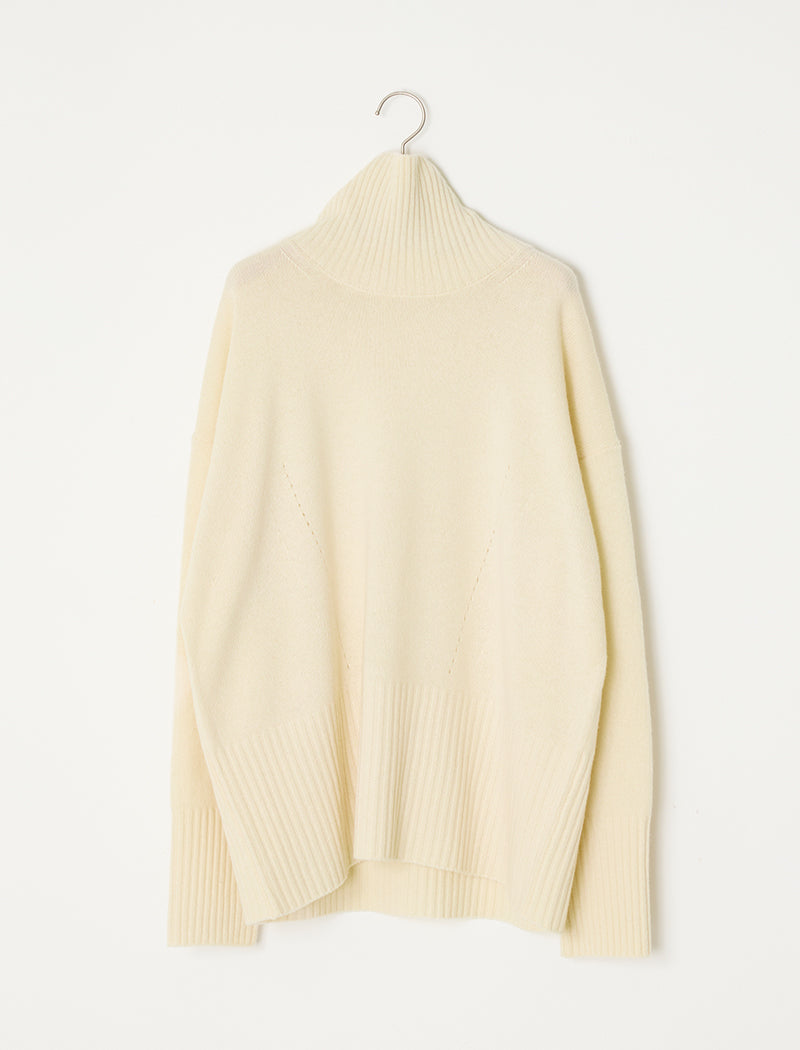 CASHMERE BLEND HIGH NECK