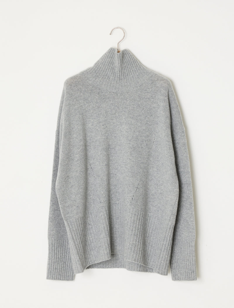 CASHMERE BLEND HIGH NECK