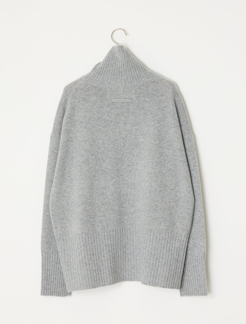 CASHMERE BLEND HIGH NECK