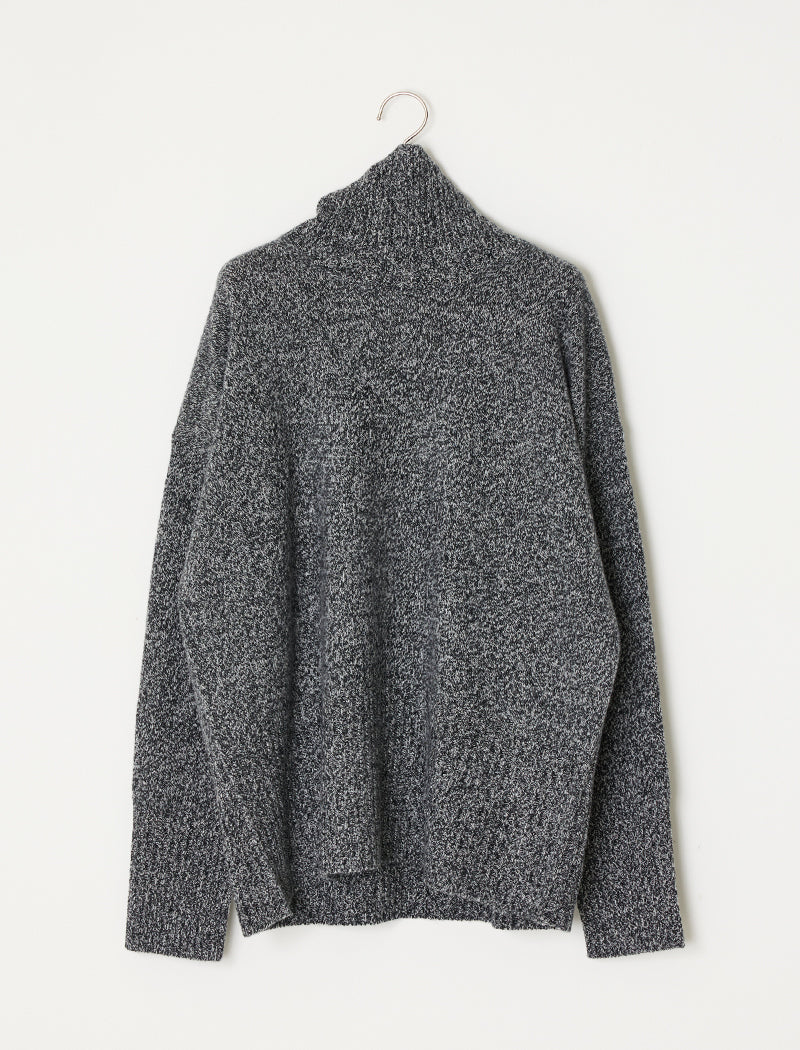 CASHMERE BLEND HIGH NECK