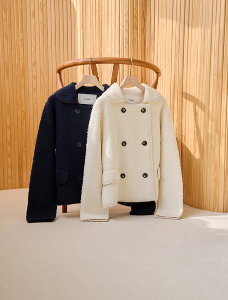 BOUCLE KNIT JACKET