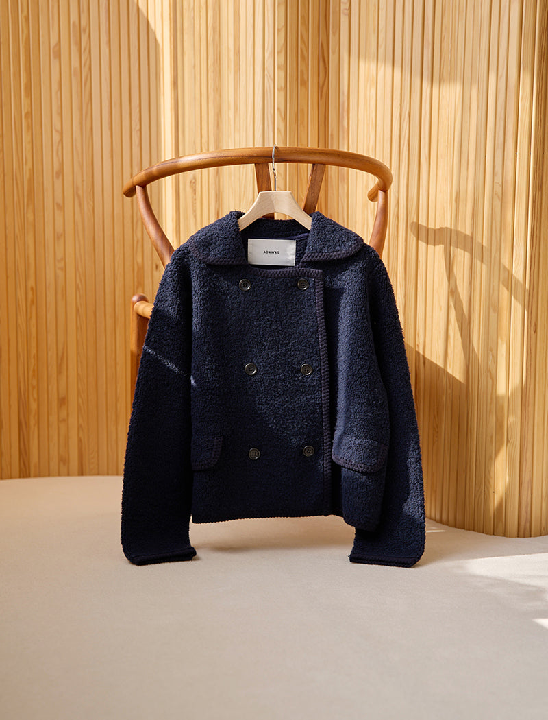 BOUCLE KNIT JACKET