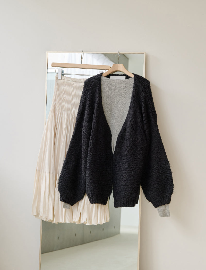 CHUNKY KNIT CARDIGAN