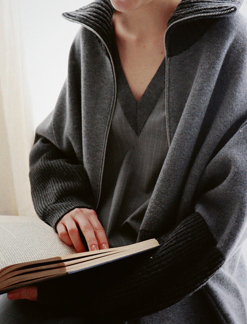 ULTRAFINE MERINO KNIT COAT