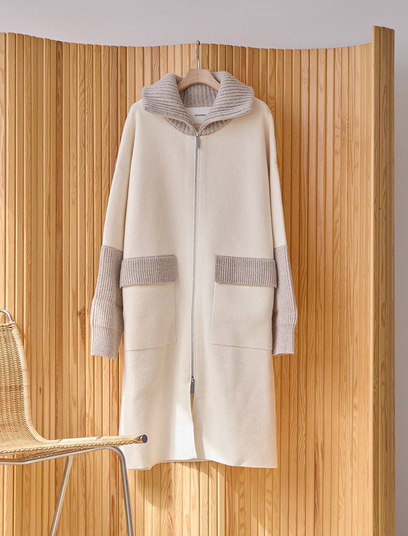 ULTRAFINE MERINO KNIT COAT