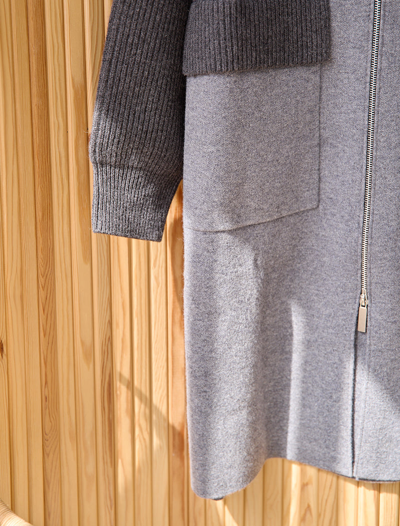ULTRAFINE MERINO KNIT COAT