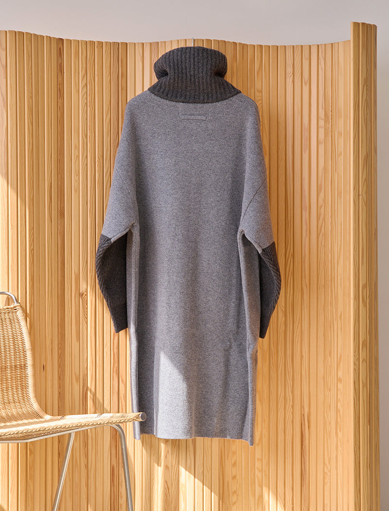 ULTRAFINE MERINO KNIT COAT