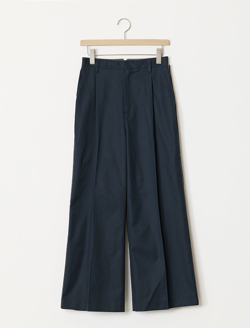 WIDE-LEG CHINO TROUSERS