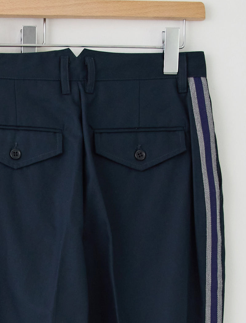 WIDE-LEG CHINO TROUSERS