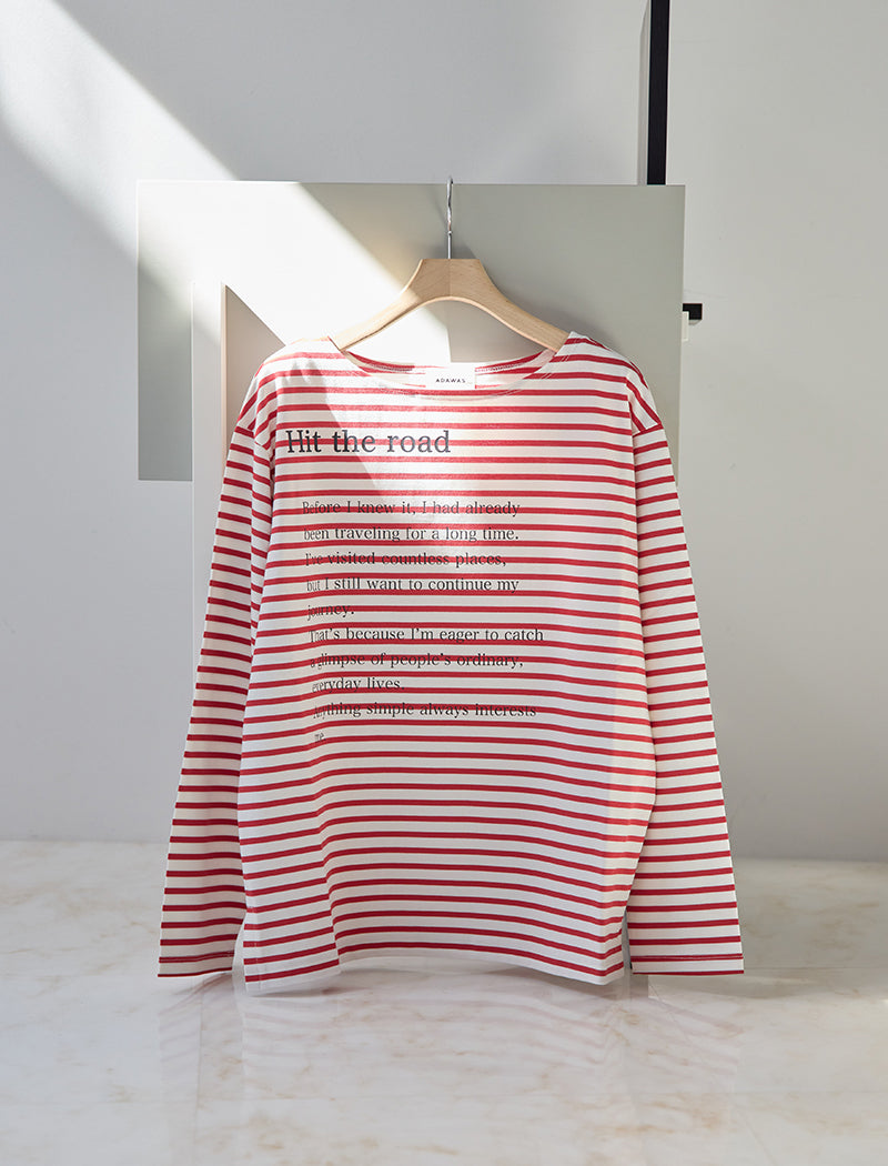 STRIPED TEE