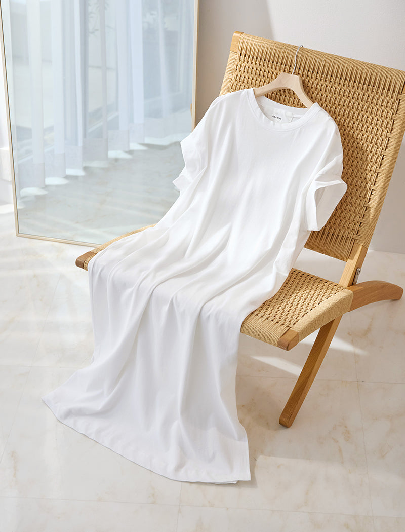 DRY COTTON JERSEY DRESS