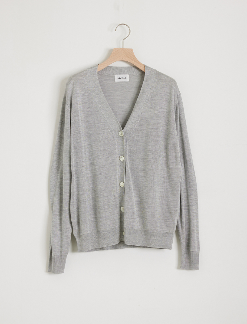 WASHABLE SILK CARDIGAN